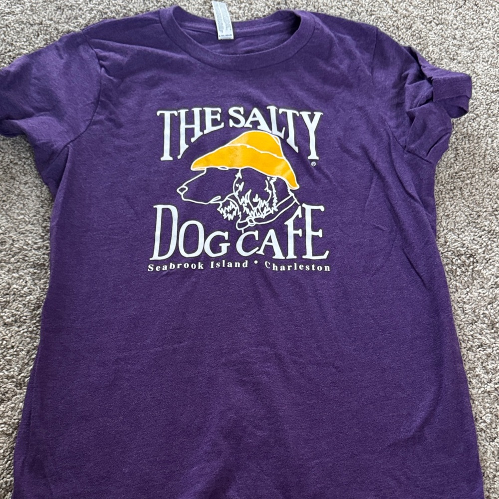 Purple The Salty Dog Cafe T-Shirt